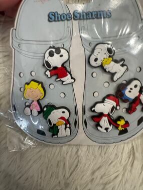Peanuts Snoopy Shoe bag Charms 6 pcs set
#shoe charm